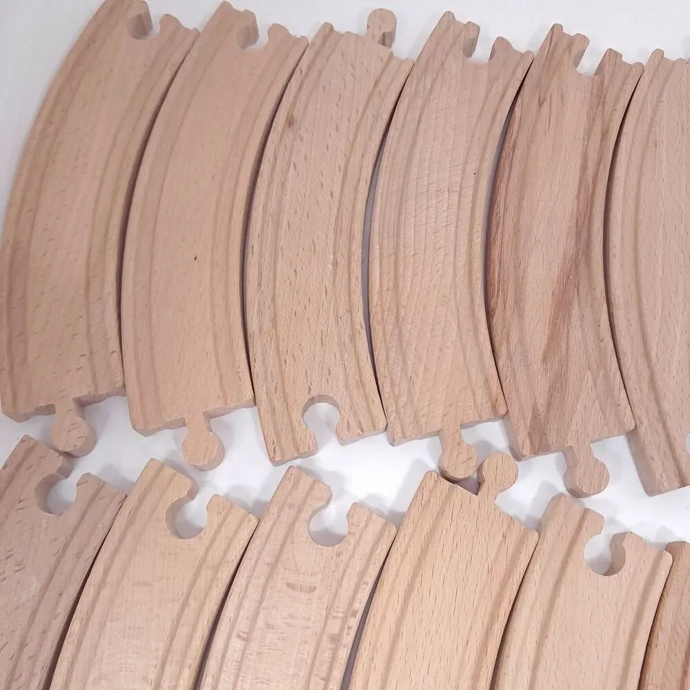Thomas & Friends wooden wood track set 31 curve straight riser Ikea Melissa Doug